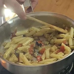 Pasta con le Melanzane