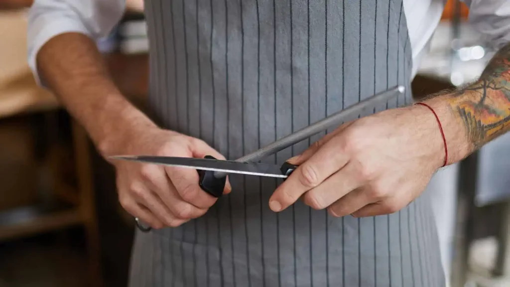 Tipos de facas - chaira