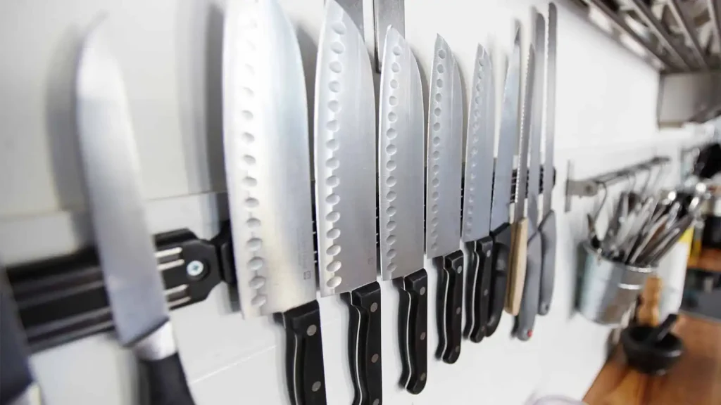 Tipos de facas - suporte