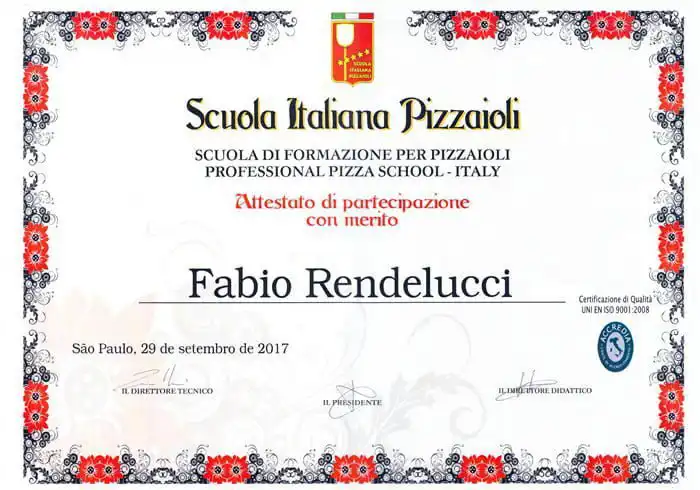 Fábio Rendelucci - Scuola Italiana Pizzaioli