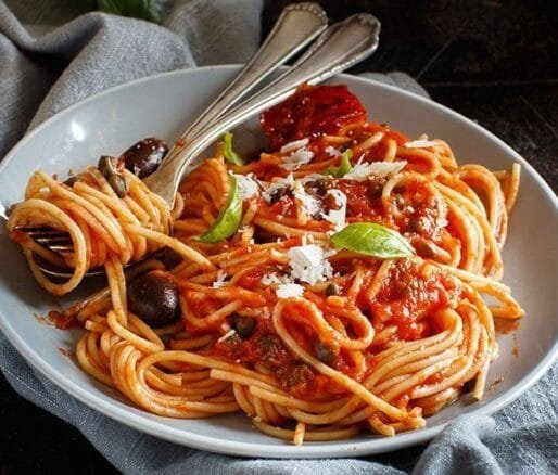 Pasta alla puttanesca