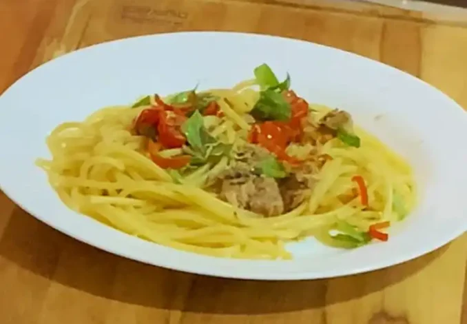 Spaghetti al tonno